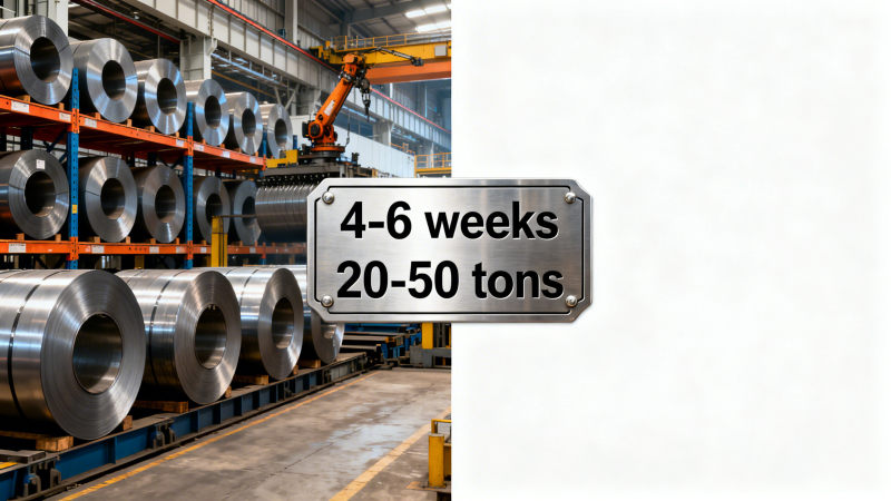 Managing Lead Time and MOQ Risks in Steel Procurement: Best Practices إدارة مخاطر مهلة التسليم والحد الأدنى لكمية الطلب في مشتريات الصلب: أفضل الممارسات