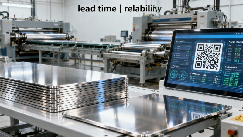 How procurement managers in Dubai compare lead times, MOQs, and traceability across five flat plate stainless steel suppliers كيف يقارن مديرو المشتريات في دبي أوقات التسليم والحد الأدنى لكميات الطلب وإمكانية التتبع عبر خمسة موردين لألواح الفولاذ المقاوم للصدأ المسطحة