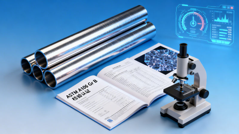 بروتوكول ضبط جودة الأنابيب الفولاذية غير الملحومة: التحقق من وثائق شهادة ASTM A106 Gr B خطوة بخطوة