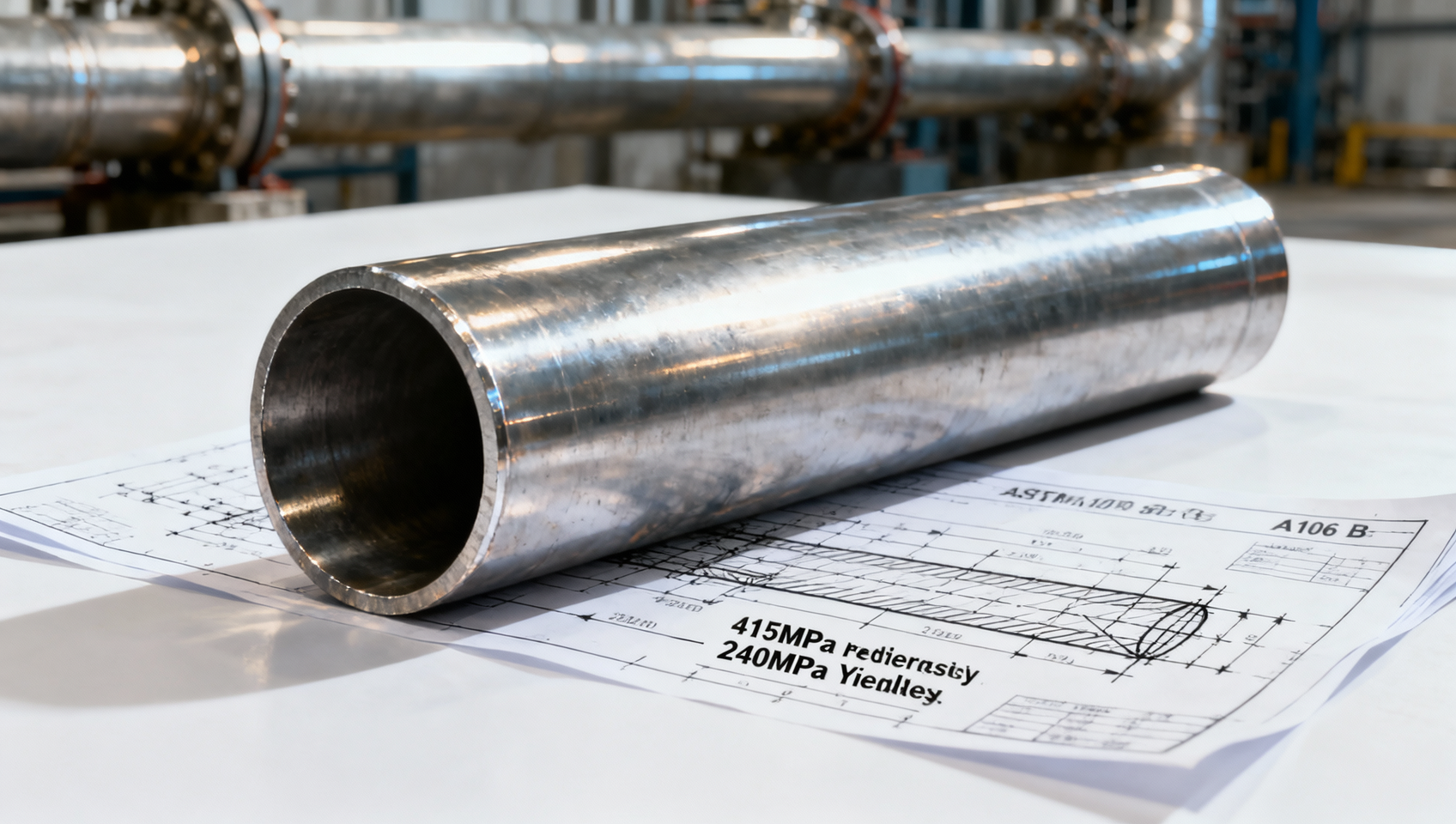 ما هو أنبوب ASTM A106 Gr B الفولاذي غير الملحوم؟ الخصائص الرئيسية وتطبيقات الصناعة لعام 2026