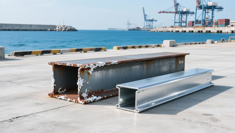 What happens to hot galvanized steel after 15 years of coastal exposure — real-world case data from 2026 inspections ماذا يحدث للصلب المجلفن الساخن بعد 15 عامًا من التعرض الساحلي — بيانات حالة واقعية من عمليات التفتيش لعام 2026