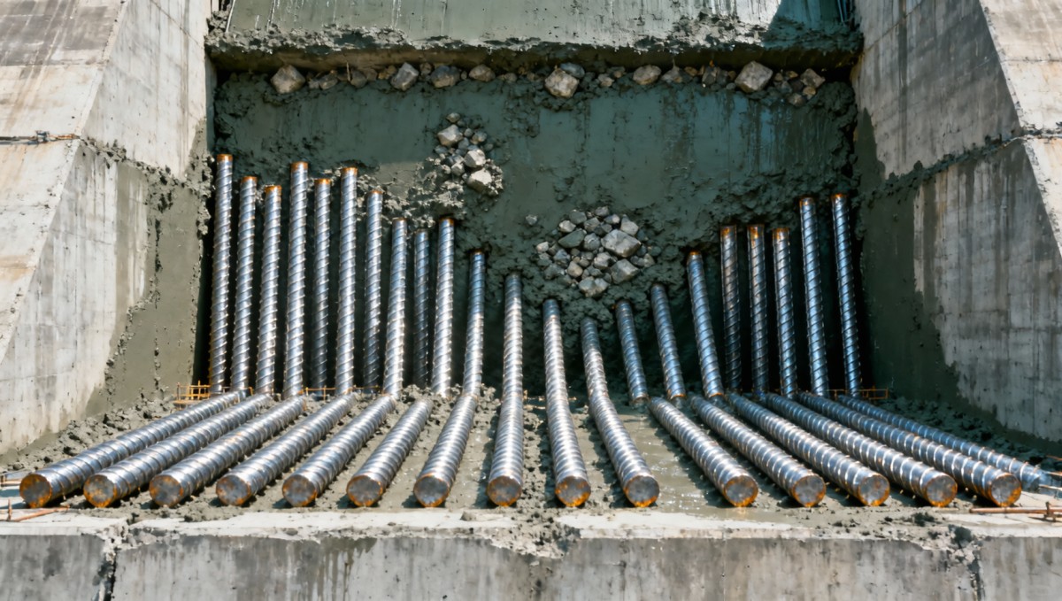 How Steel Rod High Strength Grades Impact Concrete Crack Control in Large-Scale Hydropower Dams كيف تؤثر درجات قضبان الصلب عالية القوة على التحكم في تشققات الخرسانة في السدود الكهرومائية الكبيرة