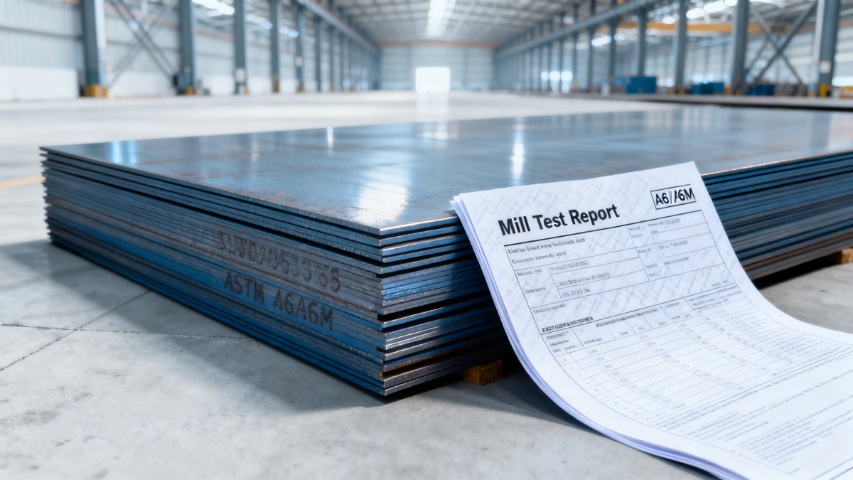 Carbon steel supplier: What documentation should accompany every shipment — and why mill test reports vary مورد الفولاذ الكربوني: ما هي المستندات التي يجب أن ترفق بكل شحنة — ولماذا تختلف تقارير الاختبار الصادرة عن المصانع
