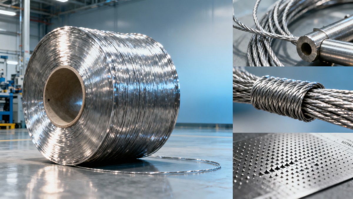 Stainless steel metal wire that meets tensile specs—but fails bend tests repeatedly سلك معدني من الفولاذ المقاوم للصدأ يفي بمواصفات الشد ولكنه يفشل في اختبارات الانحناء بشكل متكرر