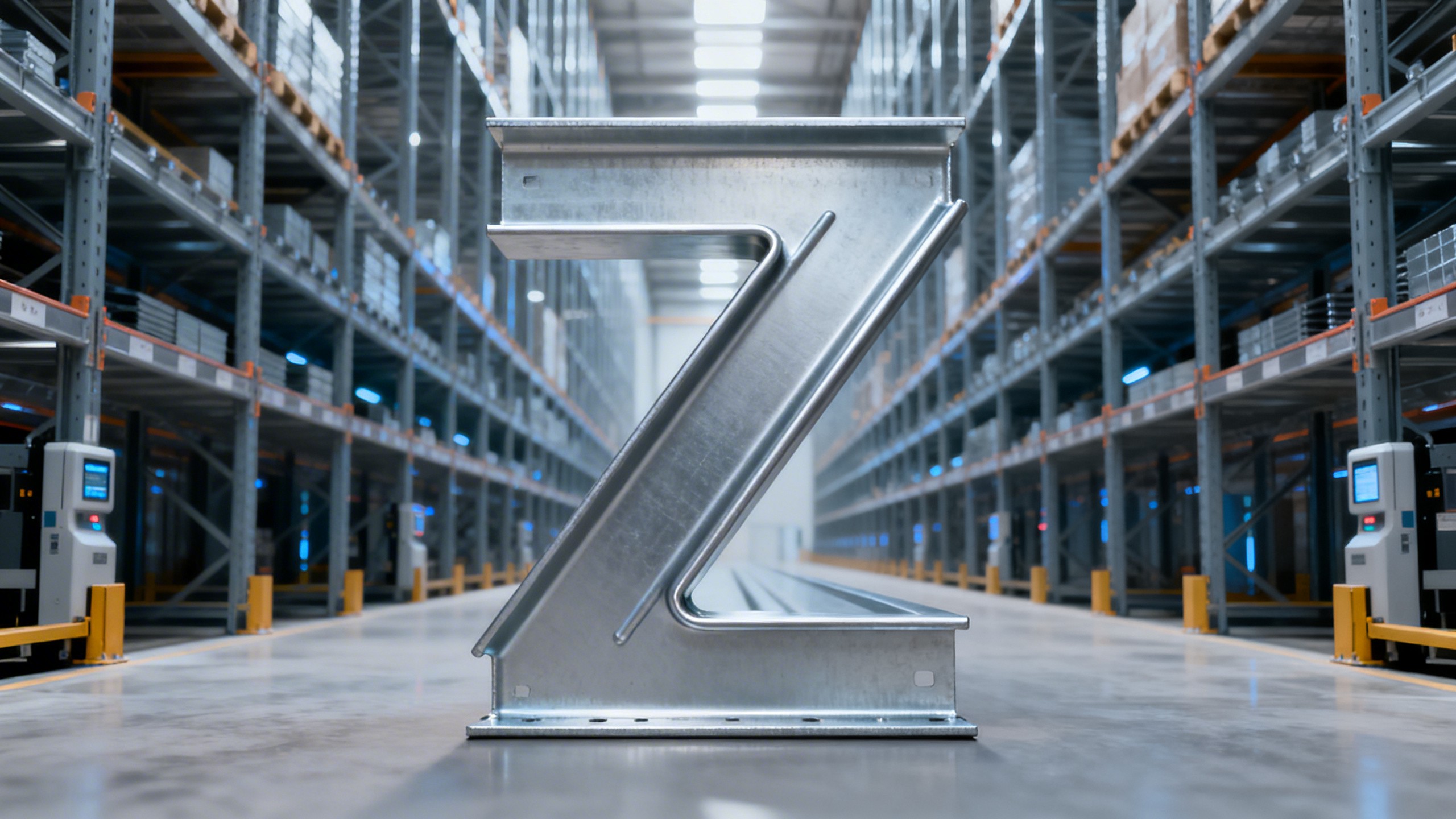 Z-Beam للمستودعات: لماذا يُحدد معامل النحافة الشبكي مدى توافق الرفوف