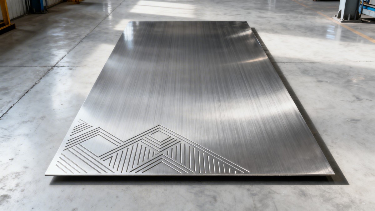 Engraving Stainless Steel Plate: How Grain Orientation Affects Etch Depth Uniformity نقش لوحات الفولاذ المقاوم للصدأ: كيف يؤثر اتجاه الحبيبات على انتظام عمق النقش