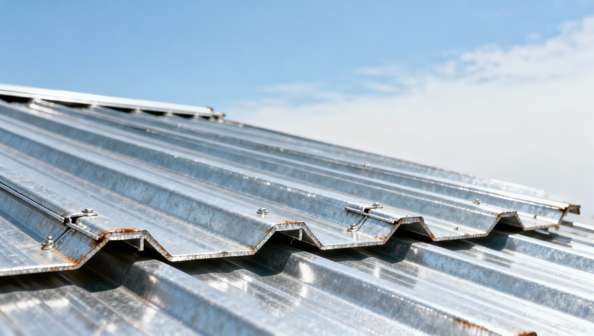 Galvanized steel roofing panels expand more than expected in summer—design tips ألواح أسقف الصلب المجلفن تتمدد أكثر من المتوقع في الصيف - نصائح تصميمية