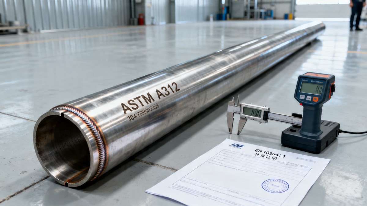 ليست كل الشركات المصنعة لأنابيب ss تفي بمعيار ASTM A312 — كيفية التحقق من الامتثال قبل الطلب