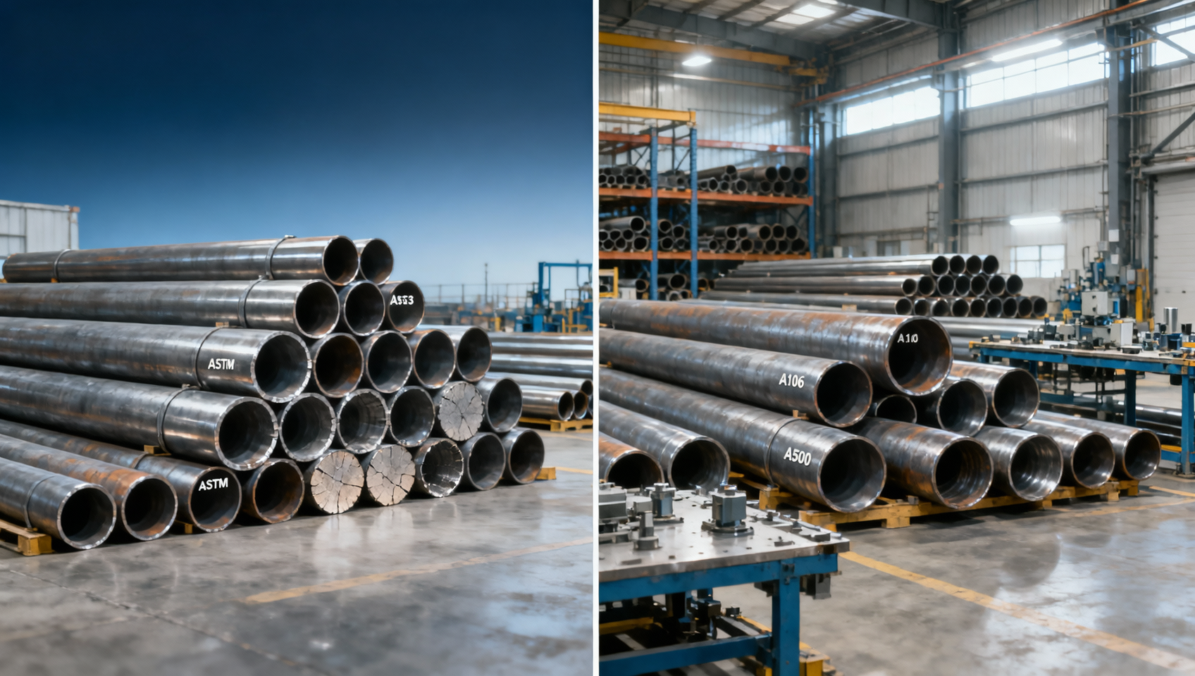كيفية مقارنة درجات أنابيب الصلب ASTM؟