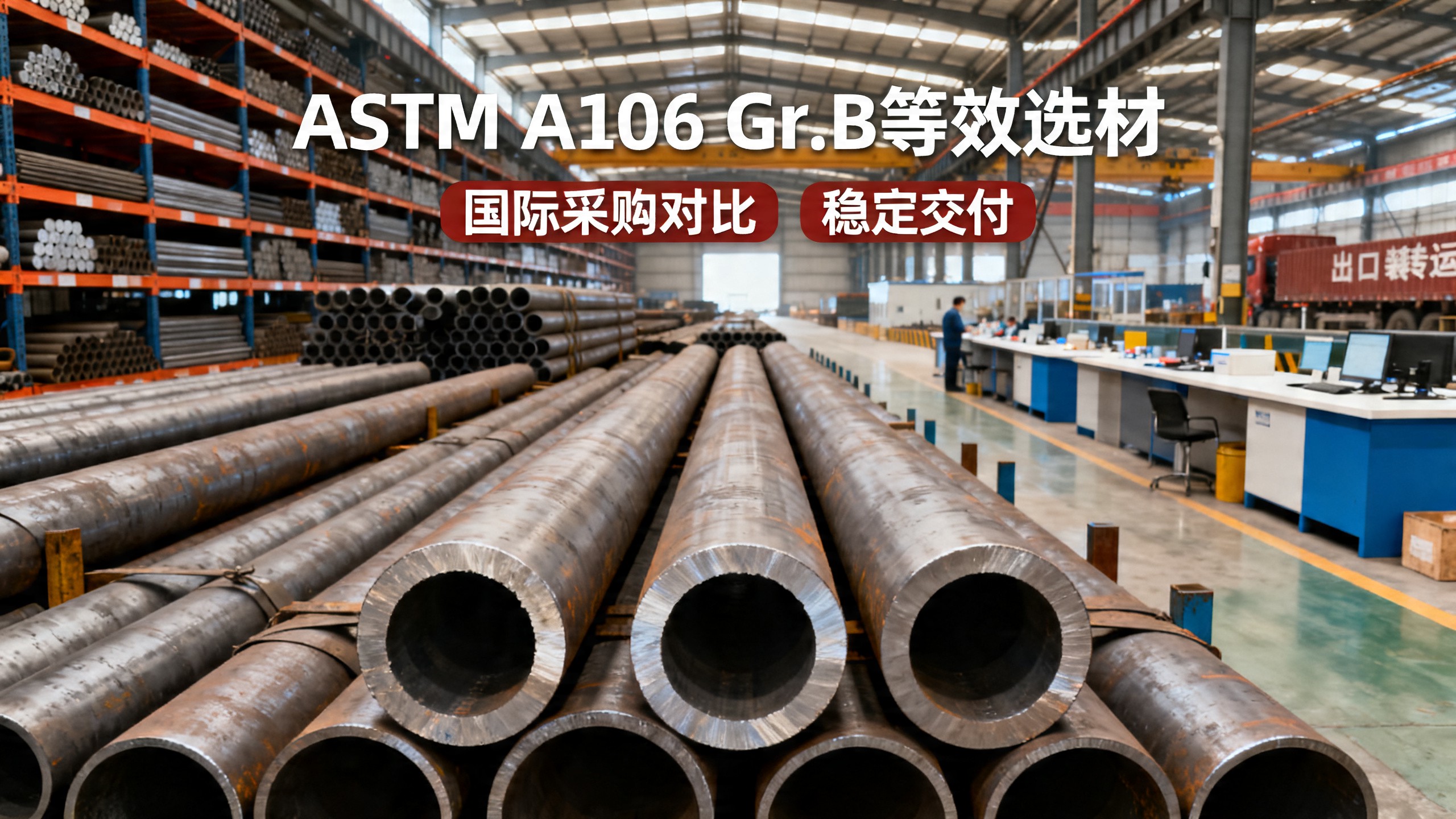 الخيارات المكافئة لـ ASTM A106 Gr.B للتوريد العالمي