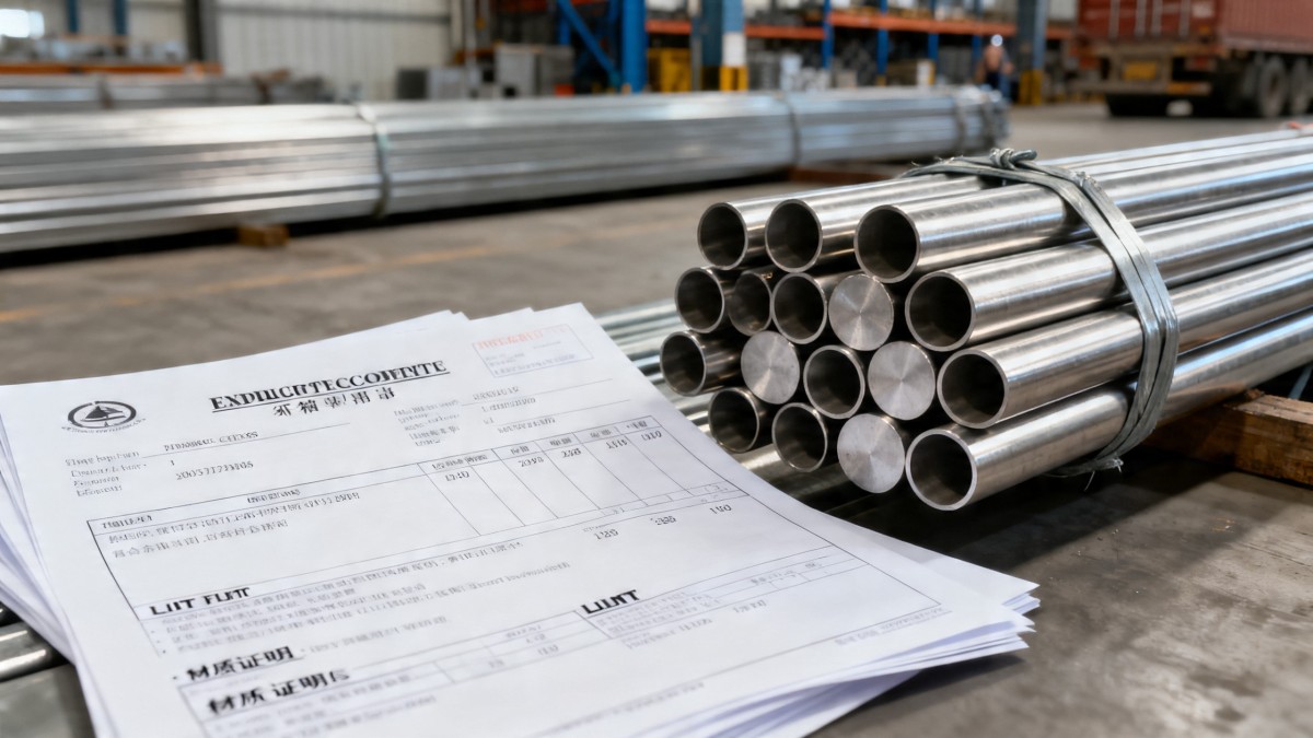 Stainless Steel Pipe Exporter Documents That Delay Shipments مستندات مُصدّر أنابيب الفولاذ المقاوم للصدأ التي تؤخر الشحنات