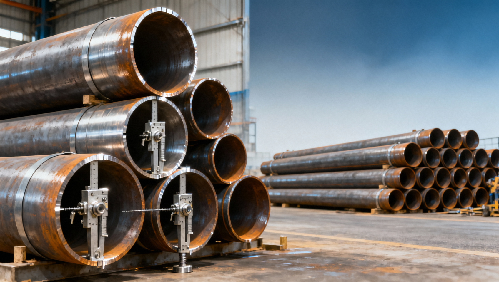 متطلبات اختبار أنابيب الصلب API 5L قبل الشحن