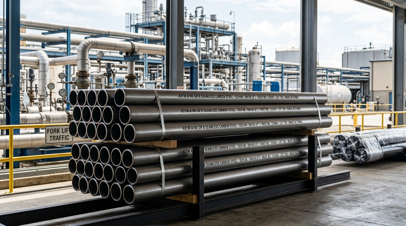 التركيب الكيميائي لـ ASTM A106 Gr B وما يعنيه في الاستخدام