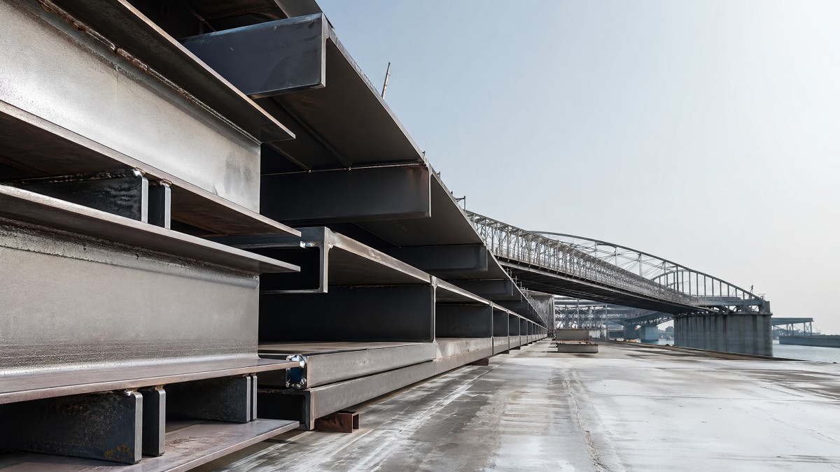 عارضة فولاذية لمشاريع الجسور: الموازنة بين الوزن والامتداد والتكلفة