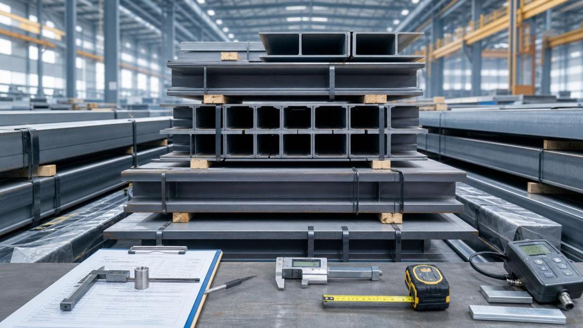 What to Check Before Choosing a Steel Beam Manufacturer ما الذي يجب التحقق منه قبل اختيار مُصنِّع عوارض فولاذية