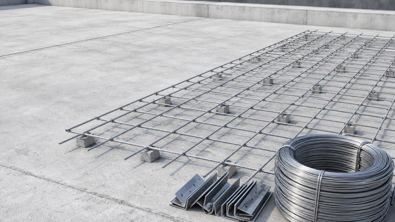 الأسلاك الفولاذية لتسليح الخرسانة: دليل الاستخدام