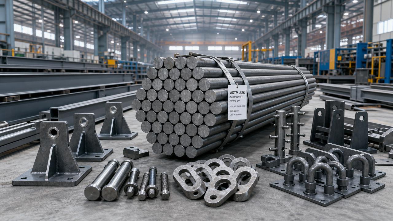 قضيب دائري ASTM A36 للبناء: الاستخدامات الشائعة