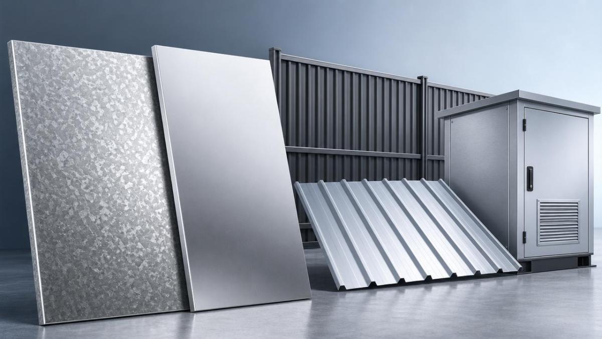 Galvanized Sheet vs Cold Rolled Steel Sheet: Which One Fits Outdoor Fabrication? الصفائح المجلفنة مقابل صفائح الفولاذ المدرفلة على البارد: أيهما يناسب التصنيع الخارجي؟