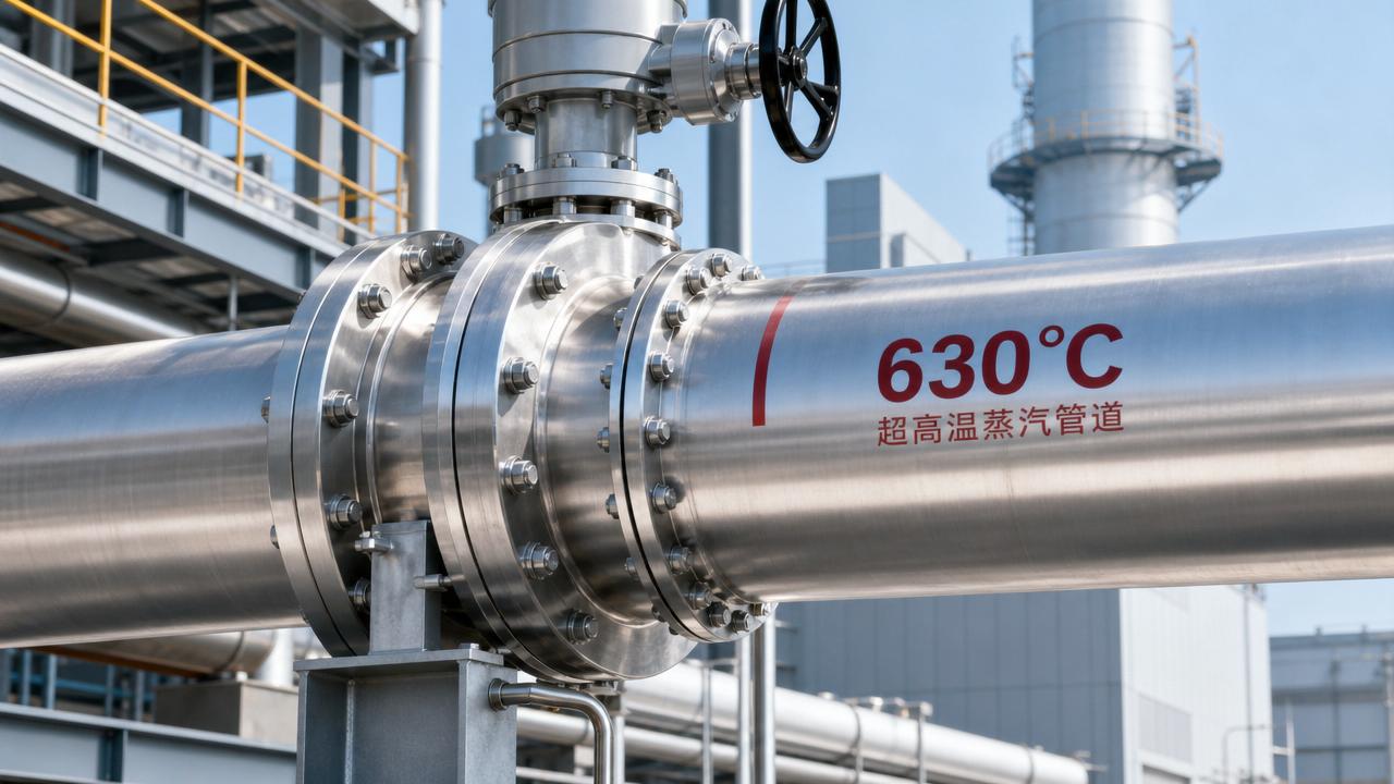 أول وحدة فائقة الحرجة للغاية عند 630°C في العالم متصلة بالشبكة مع مواد رئيسية من Baosteel