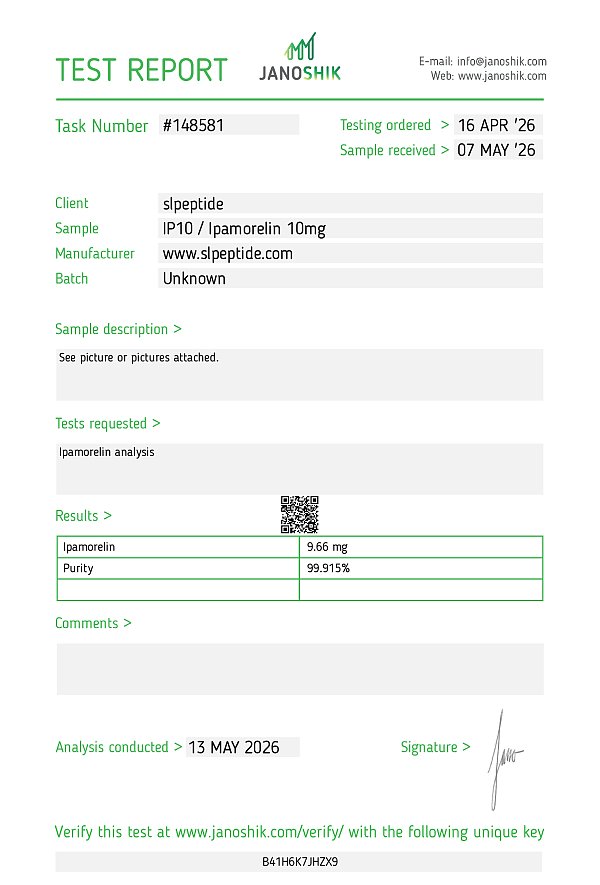 Test Report #148581