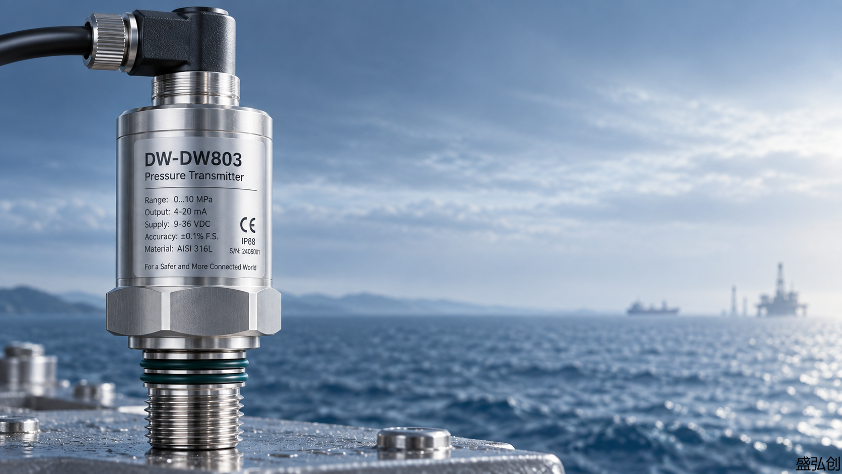 DW-DW803压力变送器在海上平台盐雾环境中，不锈钢外壳实际耐蚀寿命是否超过三年？