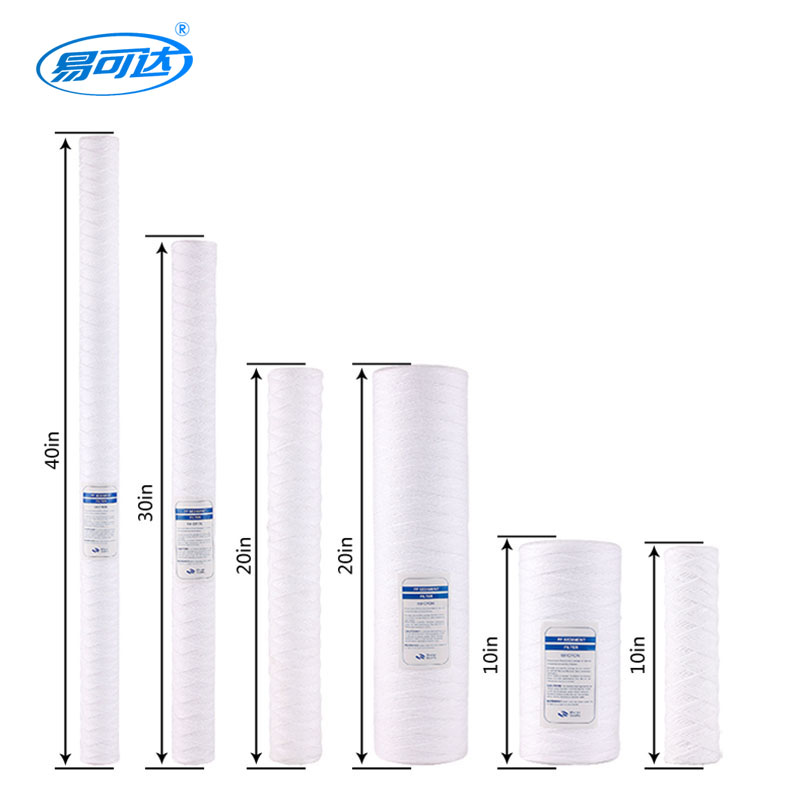 PP Wound Cartridge Water Filter - 10-inch wire winding