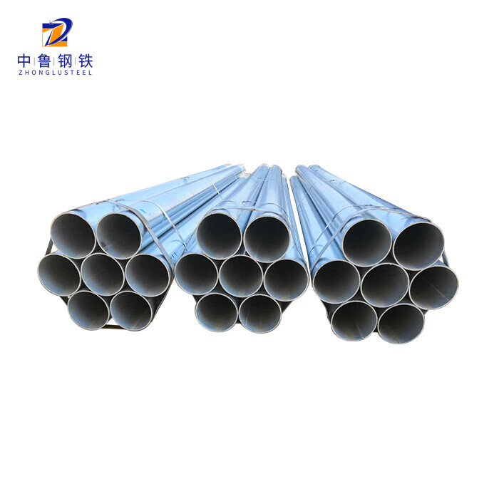 DX51D Galvanized Steel Round Pipe