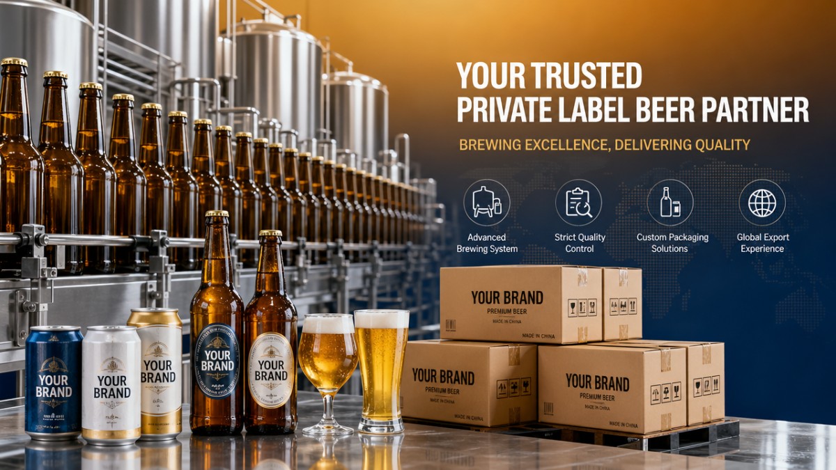 Private Label Beer Manufacturer: What to Check First Private Label Beer Manufacturer: What to Check First