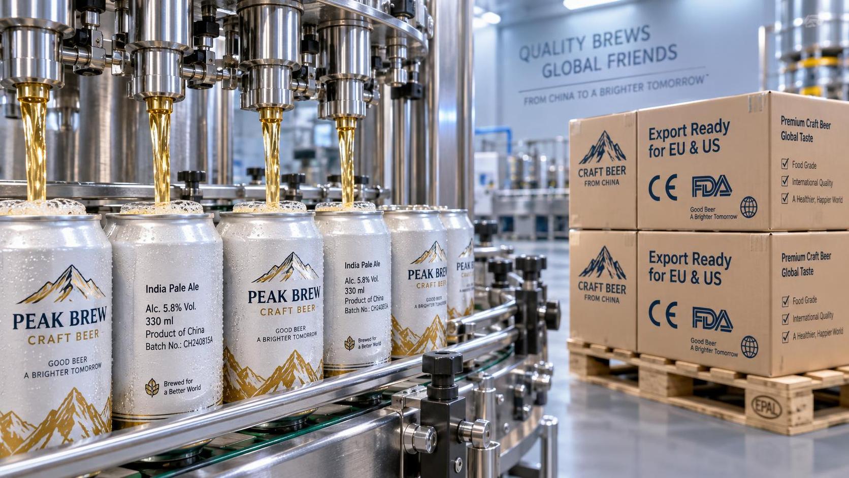 Qué tener en cuenta al comprar cerveza al por mayor de China: lista de verificación de compras para importadores