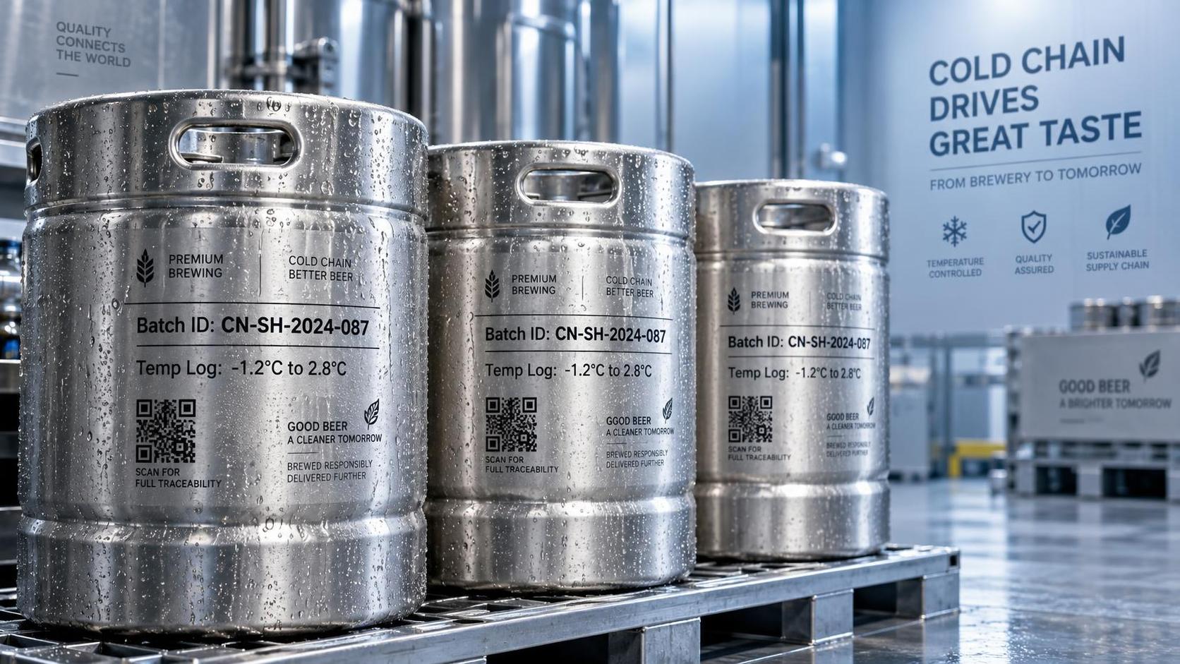 ¿Puede confiar en la cerveza «directamente de China» para bares de alta rotación? Explicación de la integridad de la cadena de frío y la trazabilidad de lotes