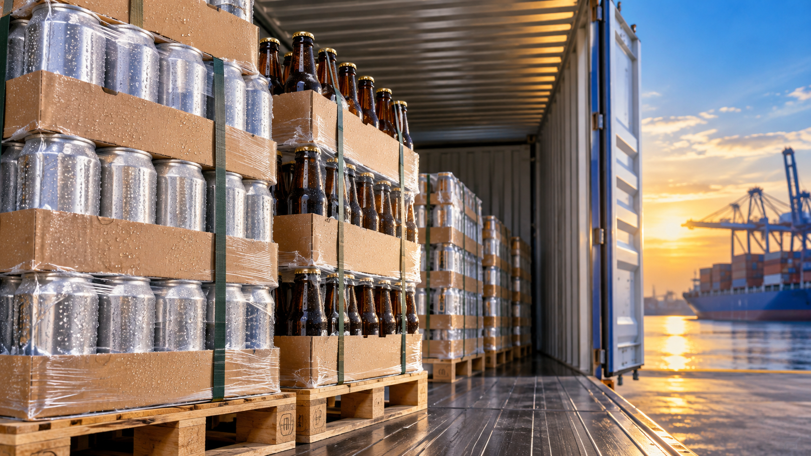 ¿Qué necesita una cervecería con logística global para entregar cerveza fresca en todo el mundo?