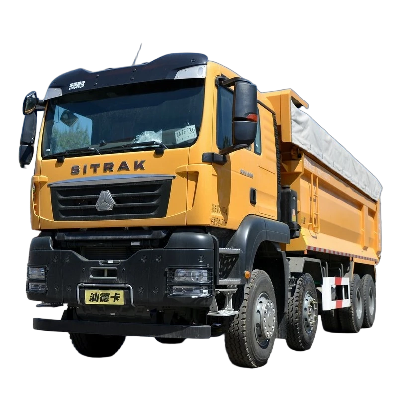 شاحنة قلابة Sinotruk Sitrak G7W 400HP 8x4 6.8m