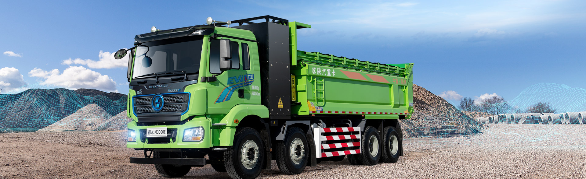 M3000E Camion à benne