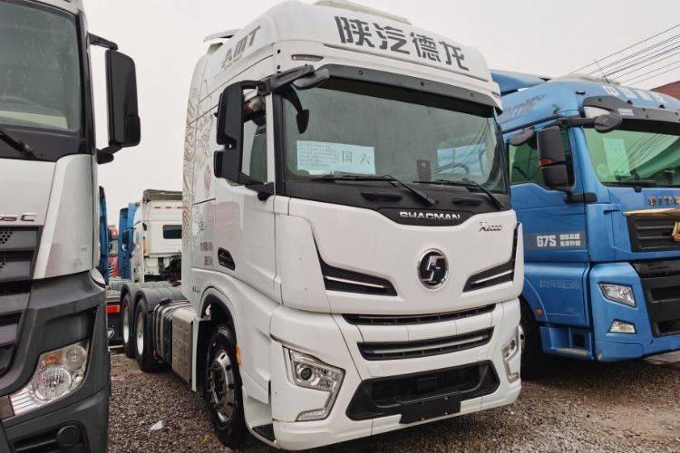Camion lourd Shaanxi Automobile Delong X6000, 610hp, 6x4, transmission automatique AMT, double entraînement, tracteur routier utilisant Weichai.