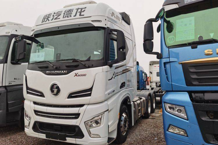 Camion lourd Shaanxi Automobile Delong X6000, 610hp, 6x4, transmission automatique AMT, double entraînement, tracteur routier utilisant Weichai.