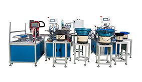 Máquina de Ensamblaje de Bobina y Terminal de Válvula Solenoide Totalmente Automática