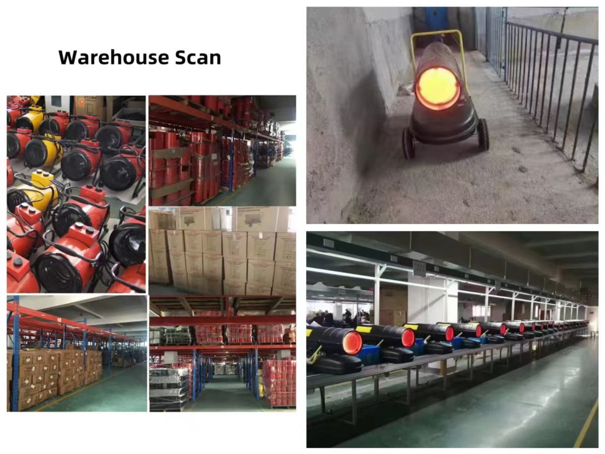 Diesel Heating Fan