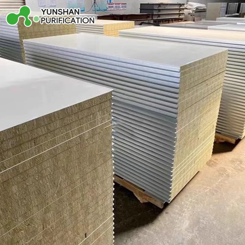 Best Price EPS Sandwich Panel Building Roof Wall Partition Easy Installation CleanRoom Purification Steel XPS Foam Rock Wool
