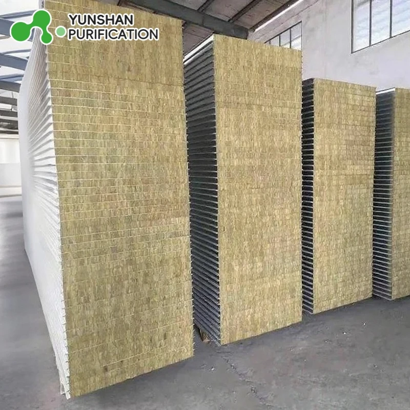 Cold Room Aging Resistance Walk In Freezer Panels Cleanroom System Clean Room Wall Sandwich Panels For Cold Storage