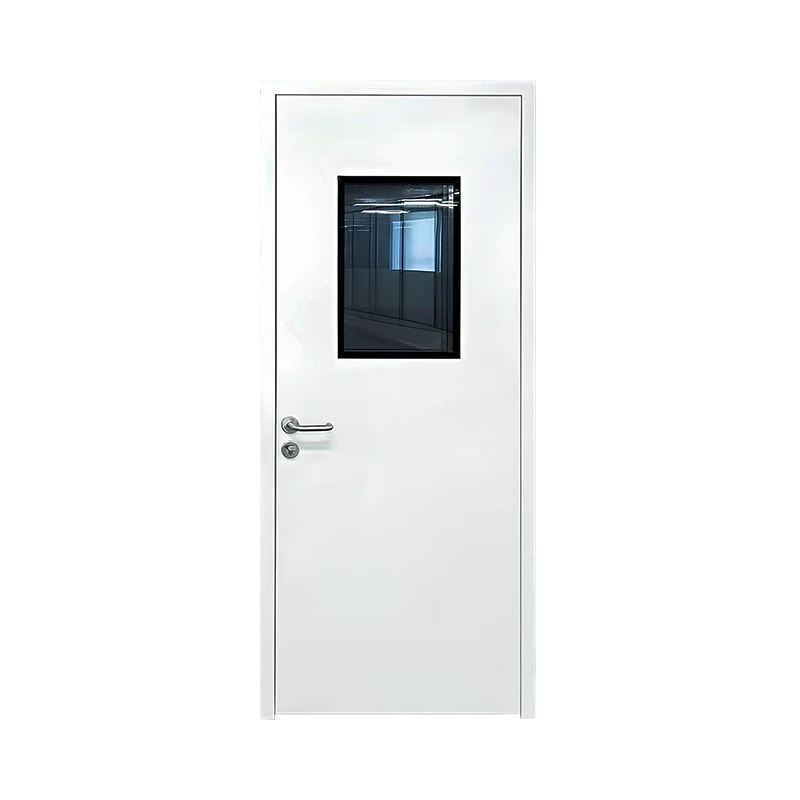 Manual single-leaf swing steel door Manual single-leaf swing steel door