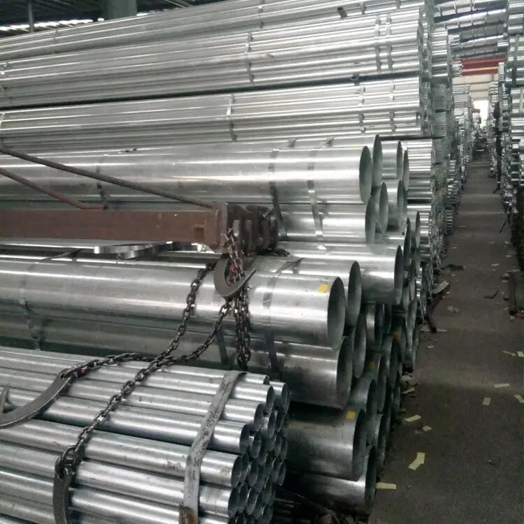Tubo Redondo de Aço Galvanizado Q235 Tubo Redondo de Aço Galvanizado Q235