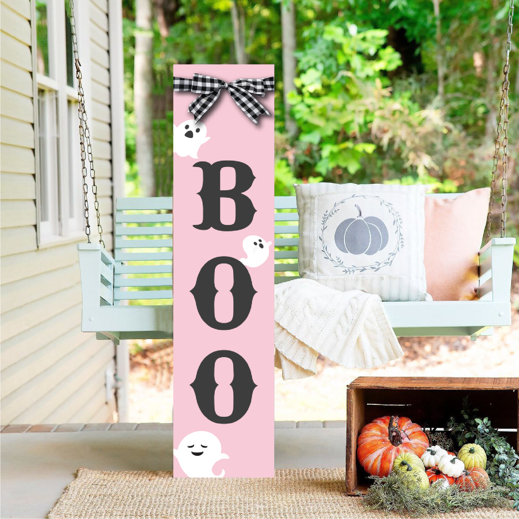Halloween Sign Halloween Spooky Porch Sign Vertical Wooden Porch Sign for Door Decorations, Farmhouse Hanging Wall Sign for Home Outdoor Garden Decor Halloween Sign Halloween Spooky Porch Sign Vertical Wooden Porch Sign for Door Decorations, Farmhouse Hanging Wall Sign for Home Outdoor Garden Decor