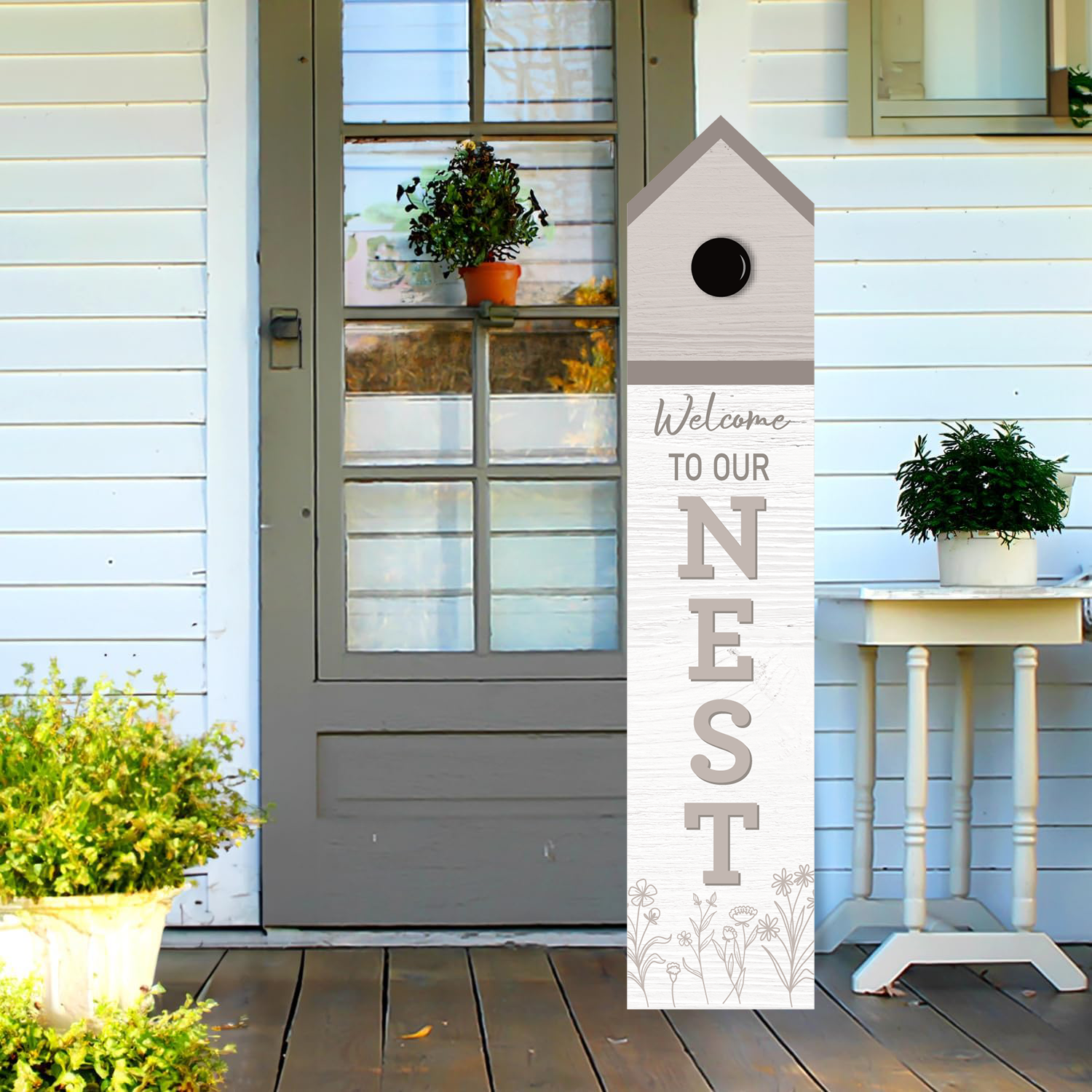 Wooden Large Vertical Love Grows Here Porch Decor, Garden Welcome Standding Sign Garden Decor Sign, Welcome Wall Sign for Yard Porch Farmhouse Door Decoration Wooden Large Vertical Love Grows Here Porch Decor, Garden Welcome Standding Sign Garden Decor Sign, Welcome Wall Sign for Yard Porch Farmhouse Door Decoration