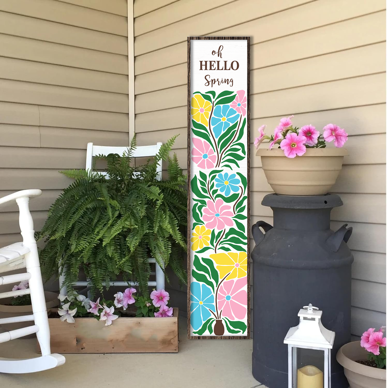 Wooden Large Vertical Love Grows Here Porch Decor, Garden Welcome Standding Sign Garden Decor Sign, Welcome Wall Sign for Yard Porch Farmhouse Door Decoration Wooden Large Vertical Love Grows Here Porch Decor, Garden Welcome Standding Sign Garden Decor Sign, Welcome Wall Sign for Yard Porch Farmhouse Door Decoration