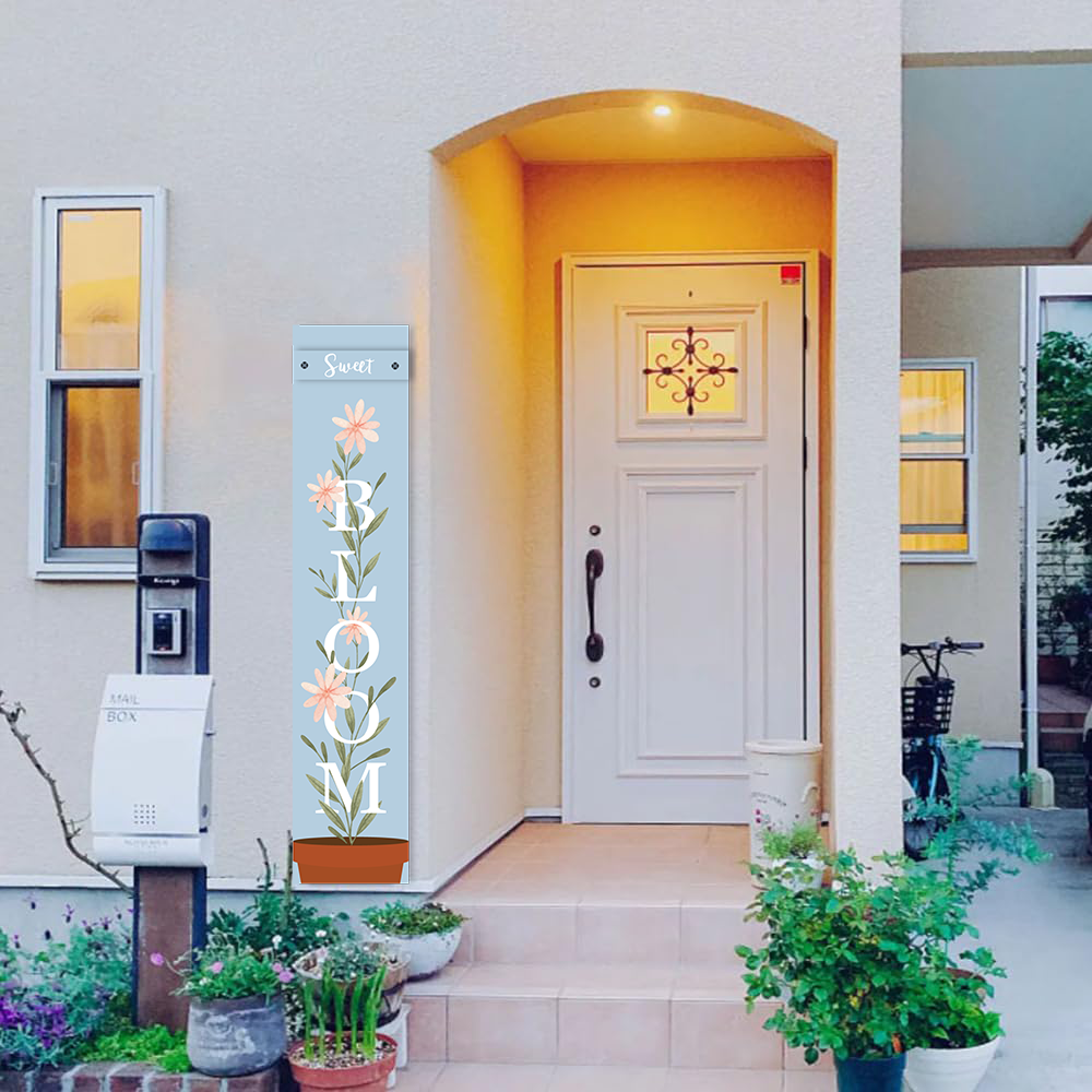 Wooden Large Vertical Love Grows Here Porch Decor, Garden Welcome Standding Sign Garden Decor Sign, Welcome Wall Sign for Yard Porch Farmhouse Door Decoration Wooden Large Vertical Love Grows Here Porch Decor, Garden Welcome Standding Sign Garden Decor Sign, Welcome Wall Sign for Yard Porch Farmhouse Door Decoration