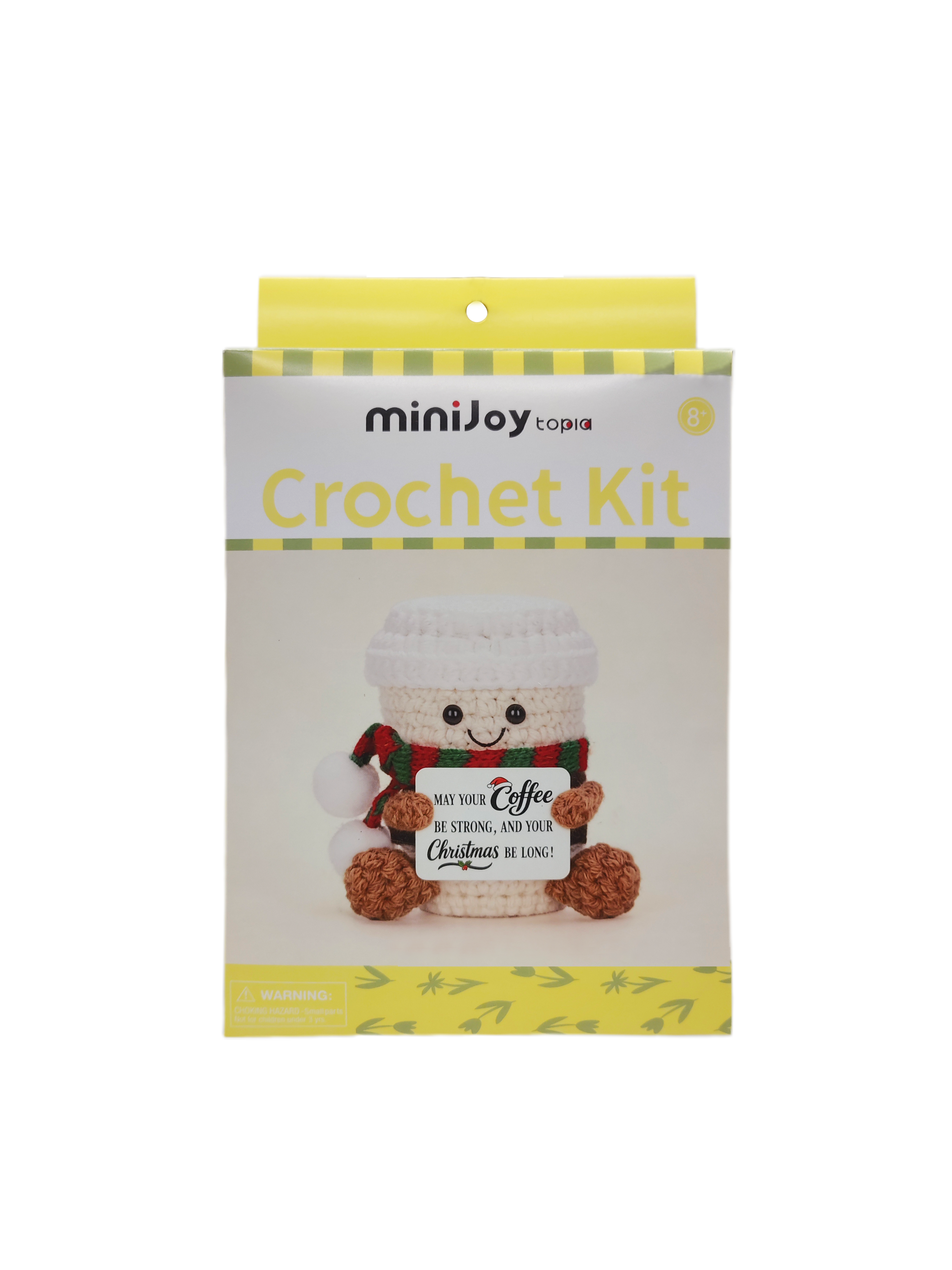 Wholesale OEM ODM Custom Positive Crochet Doll DIY Craft Kit, Personalized Custom Pattern Hand Knitting Doll Starter Pack for Beginner Art Craft Home Leisure & Festival Present