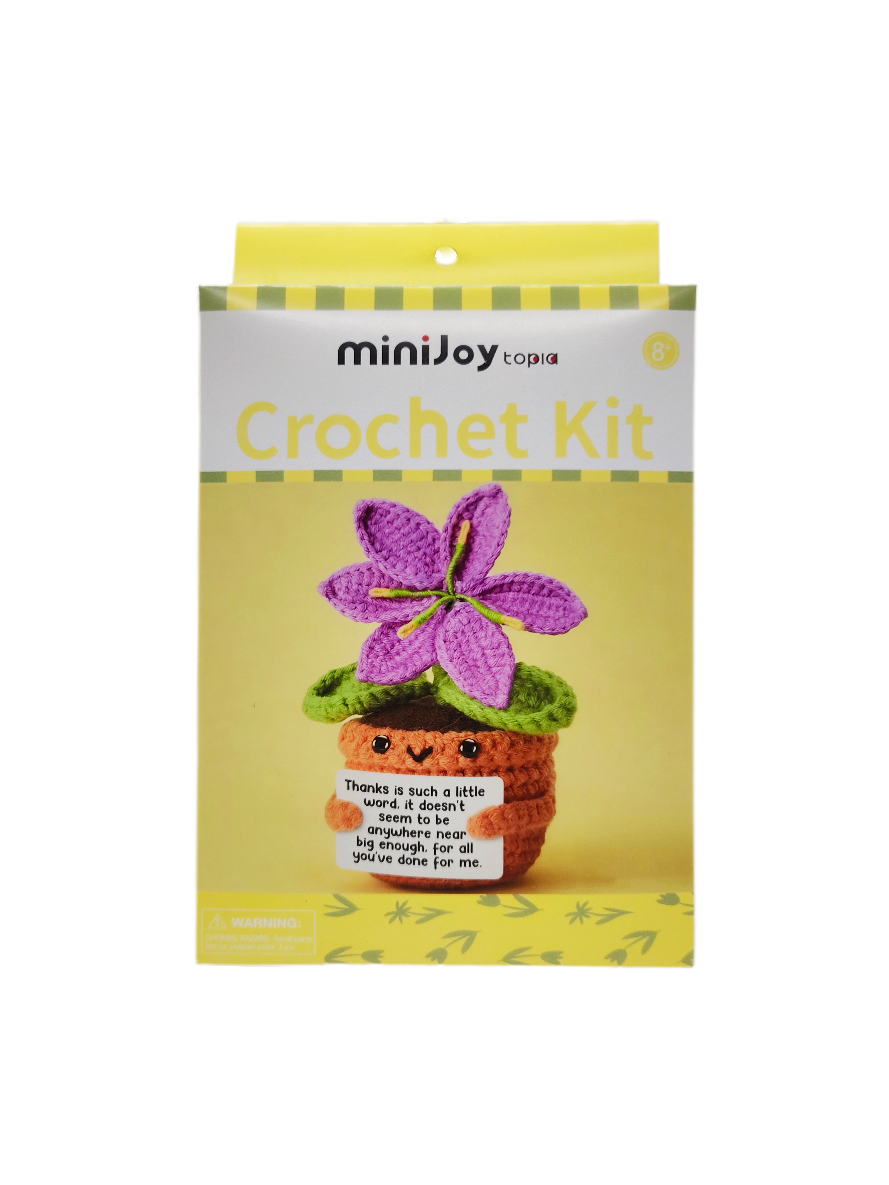 Wholesale OEM ODM Custom Positive Crochet Doll DIY Craft Kit, Personalized Custom Pattern Hand Knitting Doll Starter Pack for Beginner Art Craft Home Leisure & Festival Present