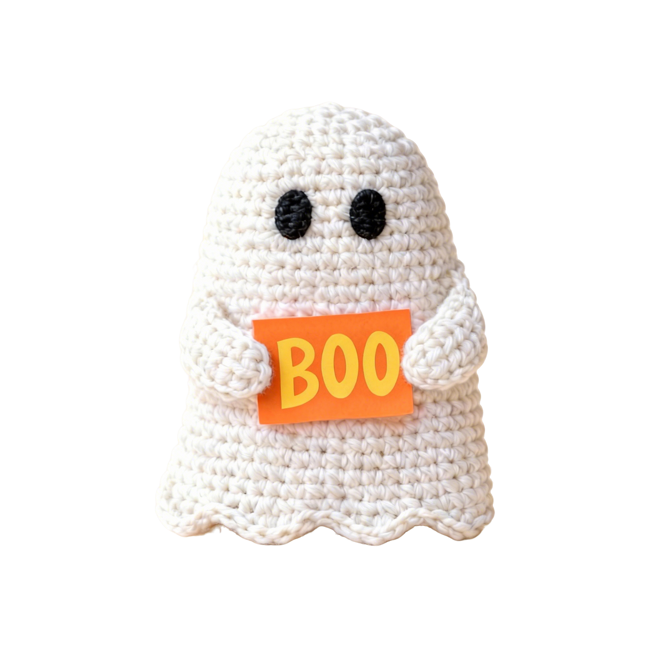 Crochet Ghost with Crochet Ghost with