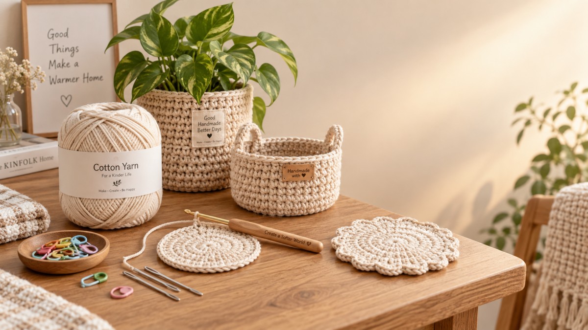 Cómo elegir un kit de crochet DIY adecuado para el nivel de habilidad de un principiante