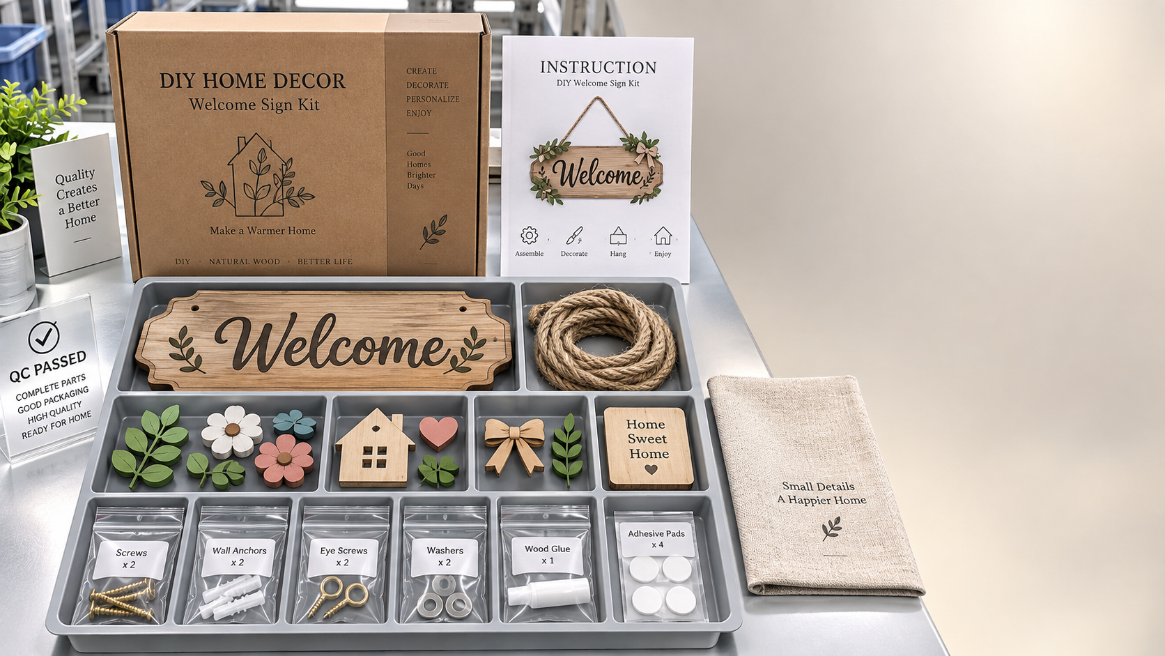 How a DIY craft kit supplier can reduce missing components